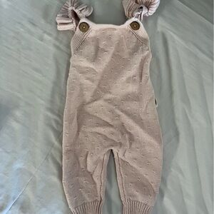 Charming Knit Overalls for Kids